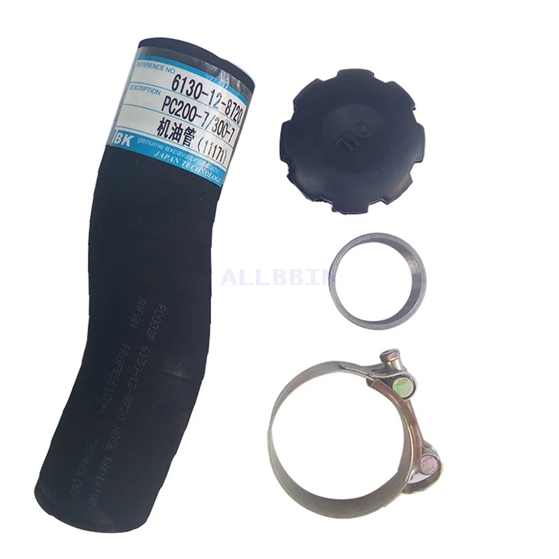 For KOMATSU PC 200 Cummins 6D102 HYUNDAI 225 excavator engine filling machine oil pipe inlet pipe excavator parts