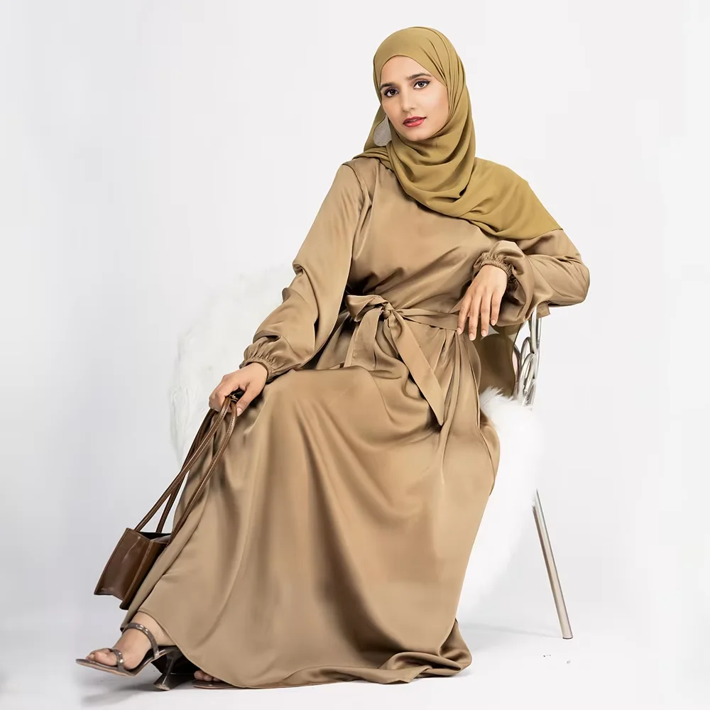Ramadan Abaya Abito musulmano Turchia Caftano Donne Caftano Marocain Kebaya Jalabiya Abito Islam Abbigliamento Robe Femme Musulmane Abiti