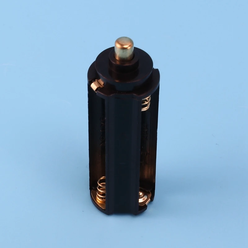 새로운 3PCS 18650 배터리 튜브 3PCS AAA 배터리 홀더 손전등 토치 램프