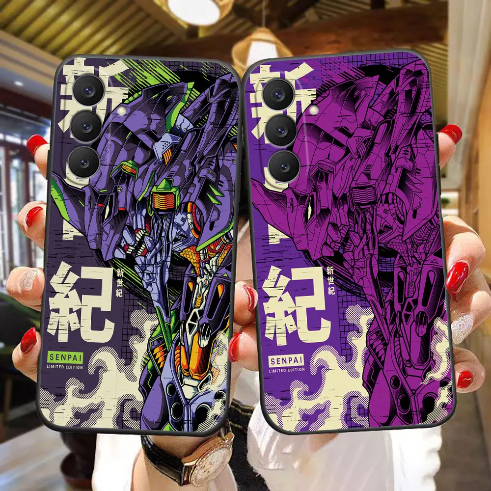 Funda para teléfono Samsung Galaxy S26 S25 S24 S23 S22 S21 S20 FE S10 Ultra Plus, Funda protectora Neons G-Genesis E-Evangelion 01 02