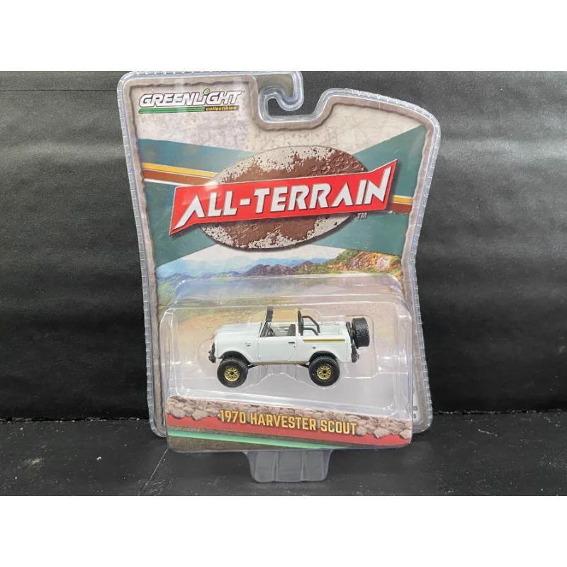 

Литой под давлением Greenlight, масштаб 1/64, комбайн, скаут, вездеход, модель автомобиля из сплава, Коллекционная игрушка, подарок, сувенир, украшение для дисплея