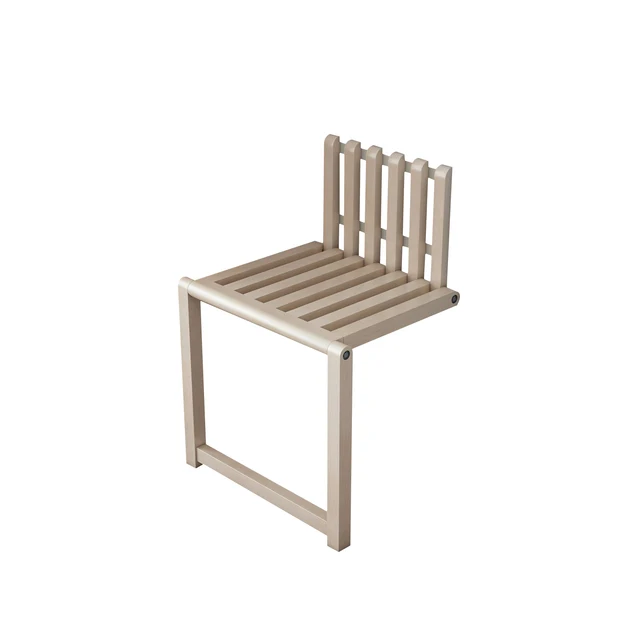 

Folding Wall Mounted Folding Chair Solid Wood Porch Chair Door Shoe Cabinet Hidden Footstool Bathroom Balcony Living Stool