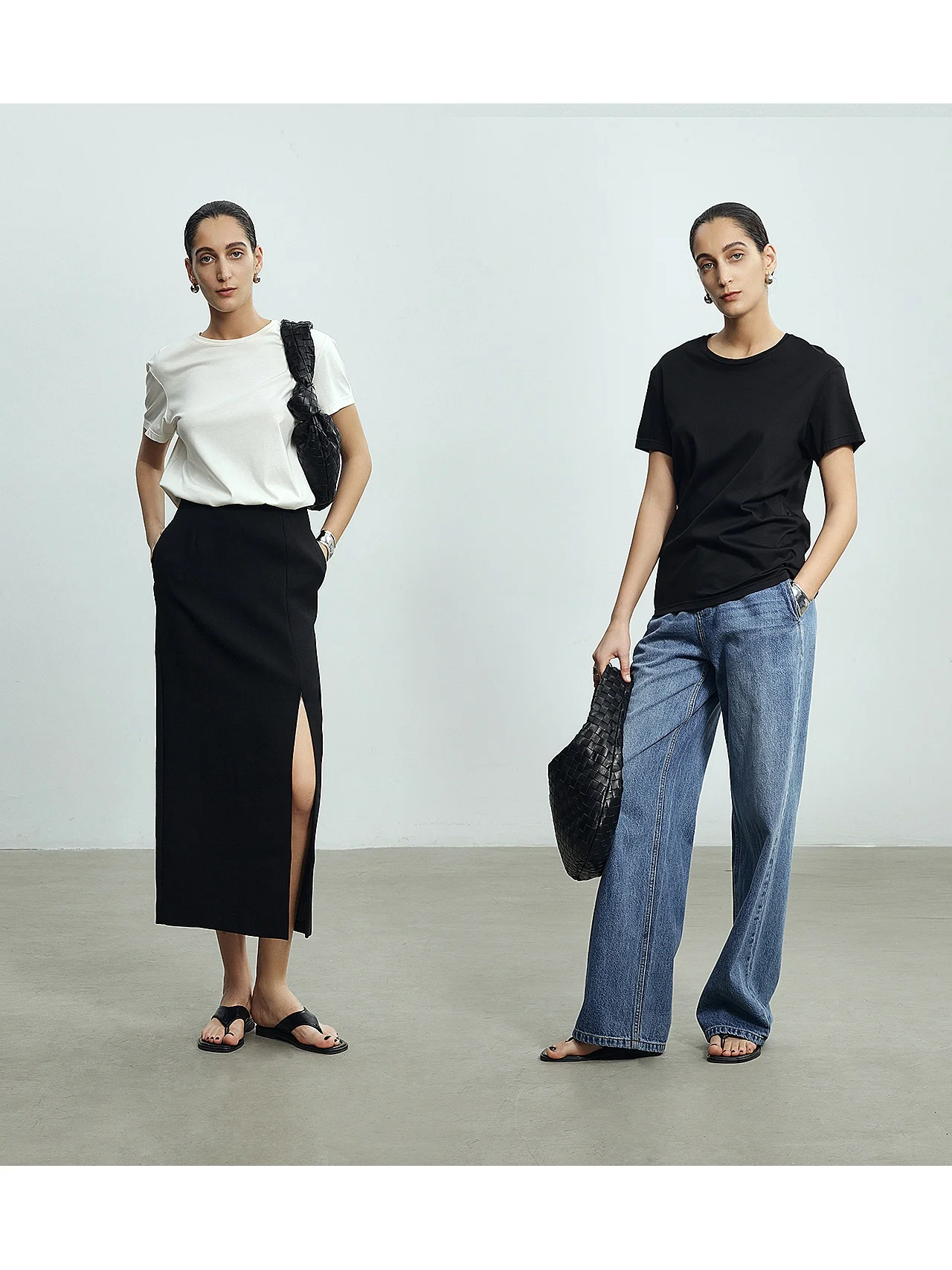 

Женская летняя футболка Xiye Ni из высококачественного чесаного хлопка, свободного кроя, с круглым вырезом, модная, универсальная, повседневная одежда