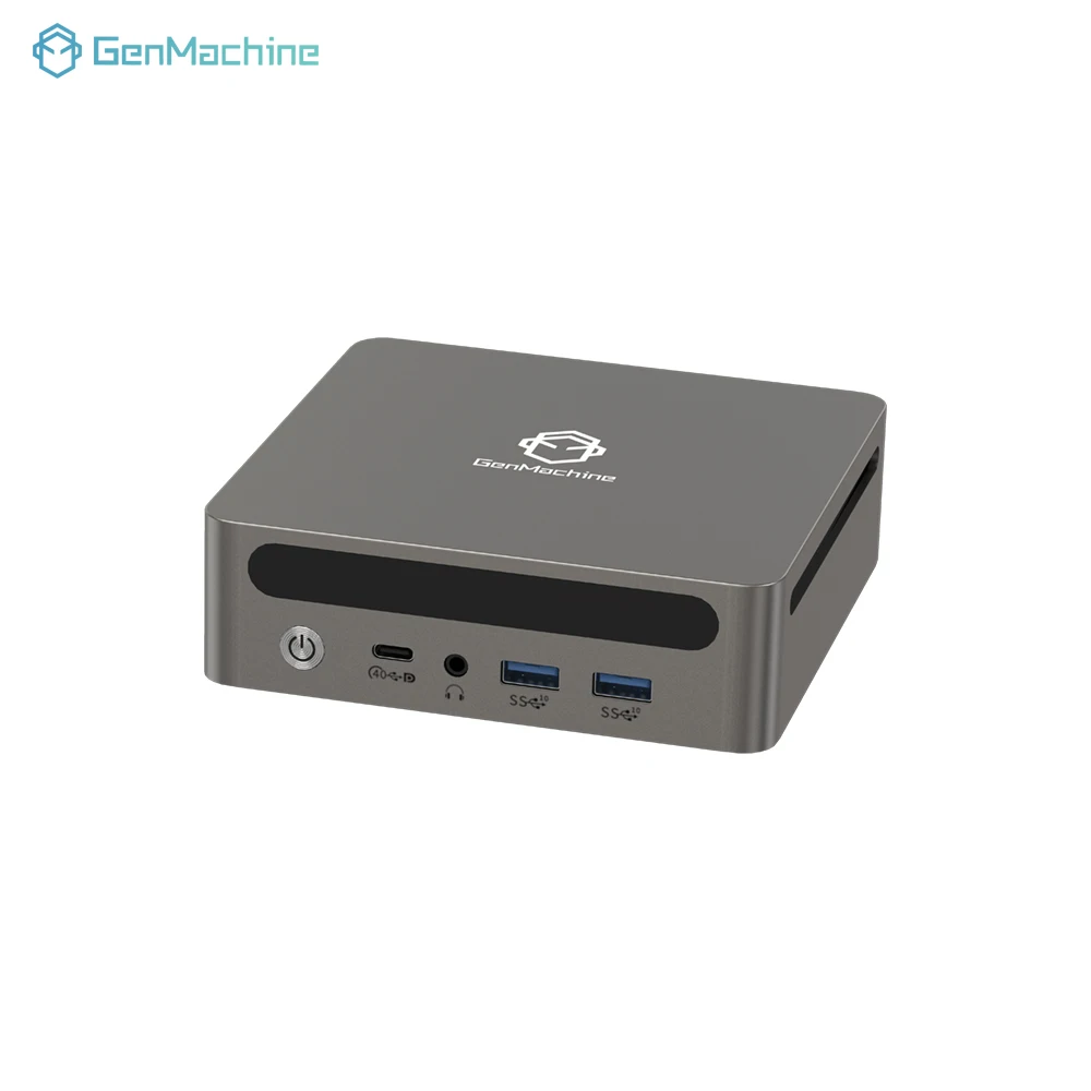 GenMachine AMD Ryzen 7840HS 7940HS 32G LPDDR5 6400Mhz RAM Win 11 MINI PC WIFI6 diy jogos computar Mini Pc Gamer