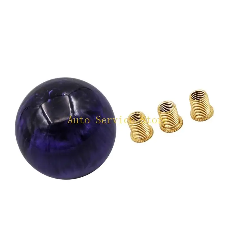 462A Universal Fit Acrylic Shifts Knob Upgrades Stylish Acrylic Gear Shifts Handle for Manual In Bright Color Choices