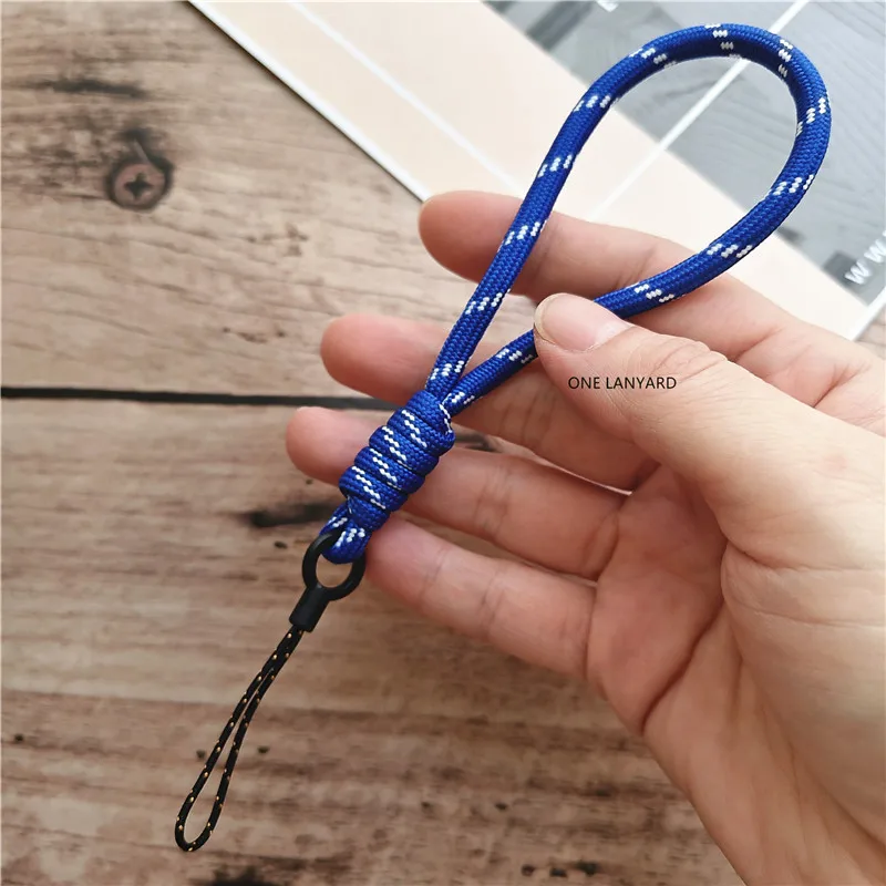 Handmade Nylon Keychain Lanyard, Mobile Phone Accessories
