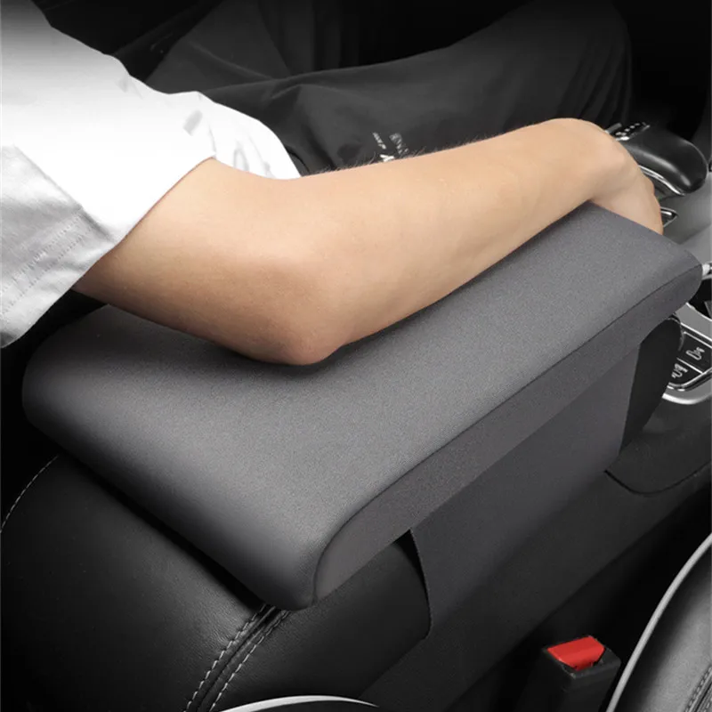 Car Armrest Box Height Pad Universal Memory Foam Height Pad Universal Auto Center Armrest Protective Cushion Support