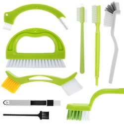 9 Pack Groove Cleaner Brush Set Multipurpose Hand-held Cleaning Brush Deep Cleaning Reusable Tile Joint Scrub Brush