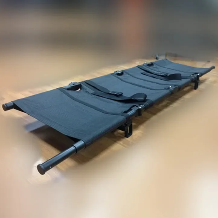 Four-fold carbon fiber folding stretcher military outdoor first aid stretcher