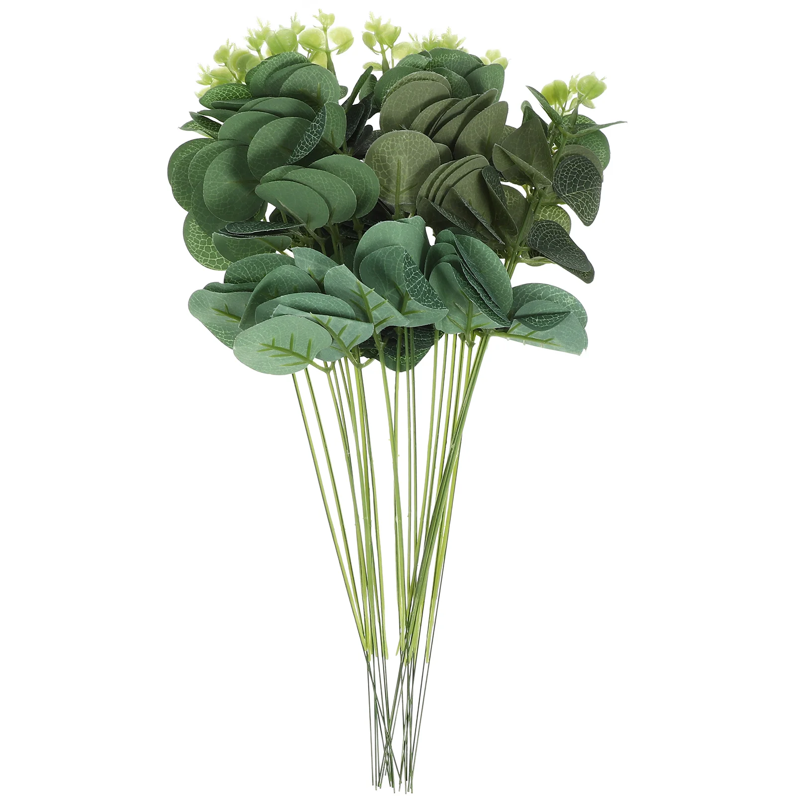 

20 Pcs Decor Eucalyptus Plugin Household Baking Inserting Birthday Cake Decorations