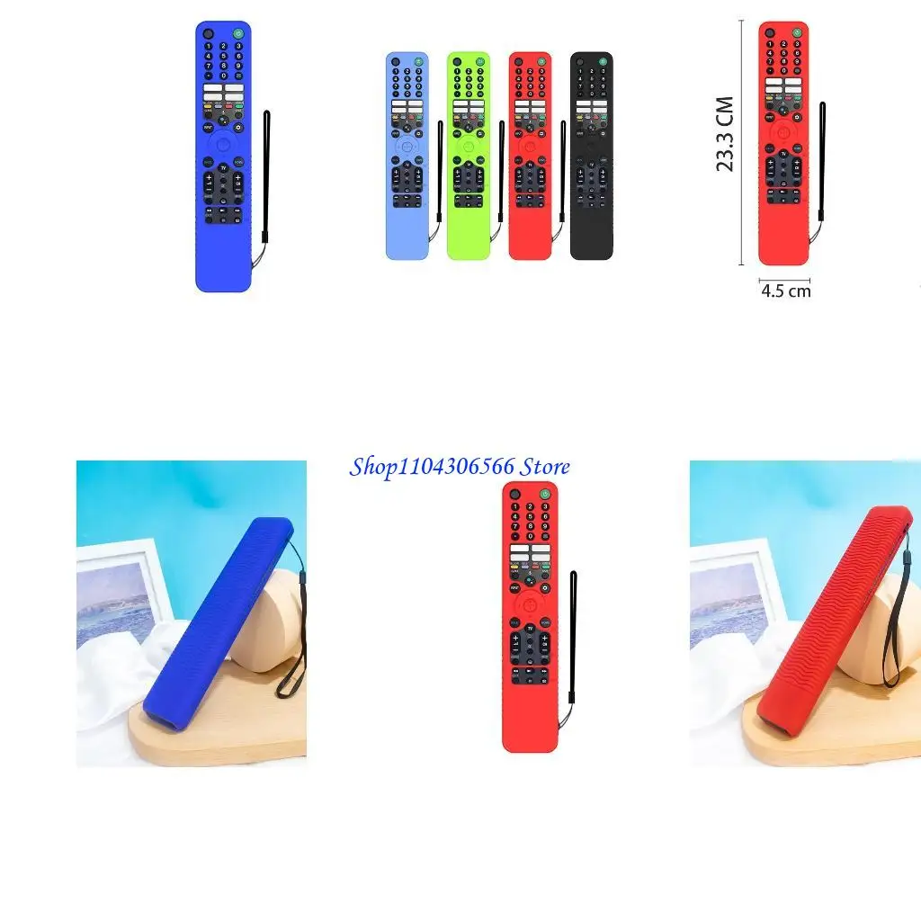 02DD Remote Control Cases Silicone Covers Protective for Case Shockproof for RMF-TX52
