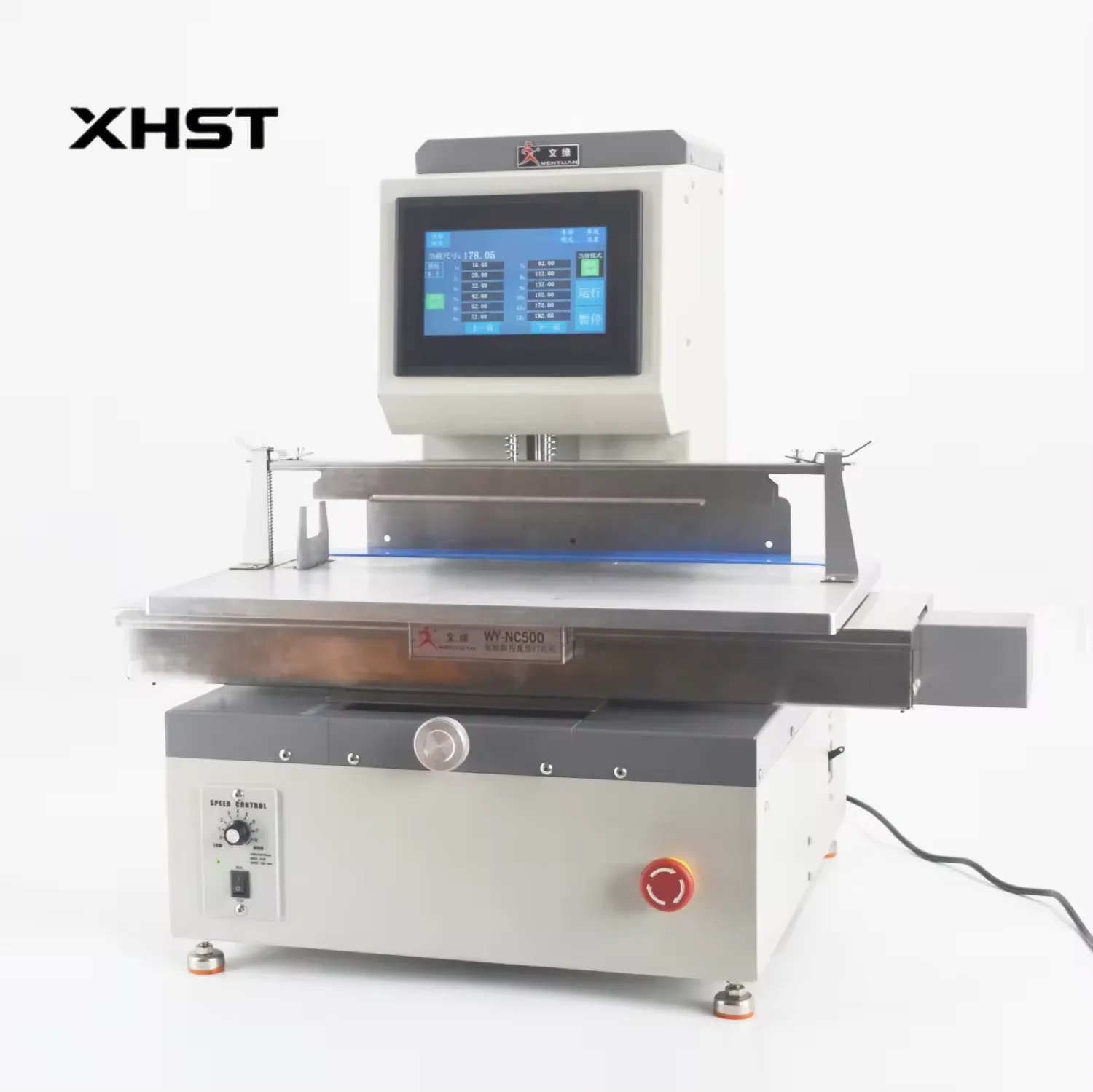 

NC500 Intelligent Automatic Punching Machine With 50mm Capacity 7-inch Touch Screen For Book Hole Drilling