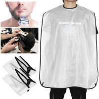 3PCS Waterproof Men Beard Catcher Beard Cutting Shaving Cape Apron Home Hair Styling Tool