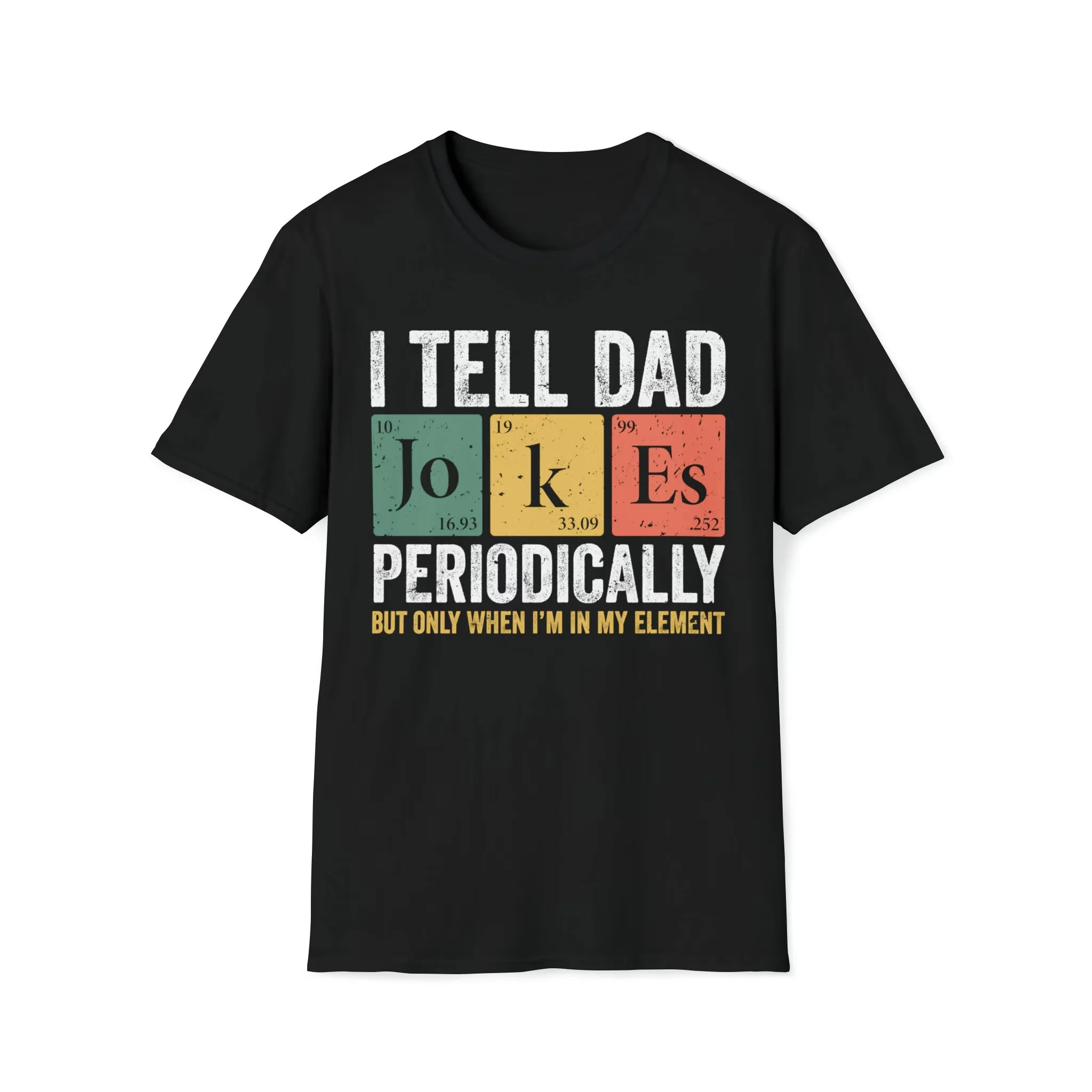 I Tell Dad Periodically T-Shirt Summer Men Tracksuit Short Sleeve Pullover Top Breathable Sportswear Harajuku Fashion Streetwear