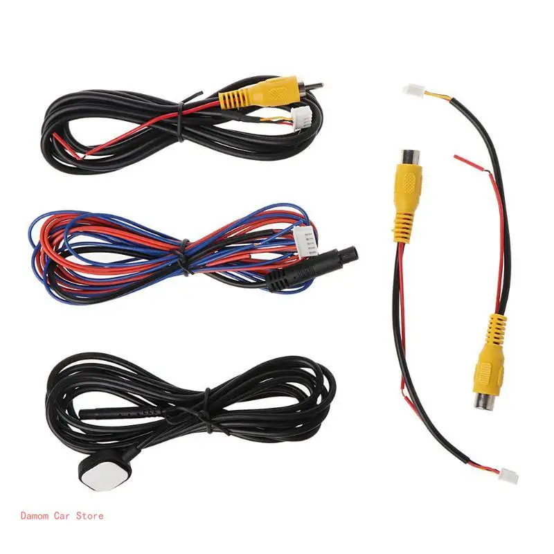 Car Camera Control Box 2 Way Camera System Front View Rear View Converter，2 Channel Control Box for CVBS &AHD