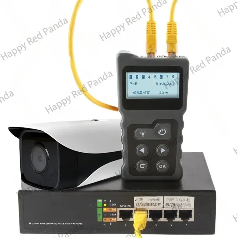 Jingming Mouse Strictly Selects Nf488 Automatic Identification Poe Voltage Load Loop Power Test Remote Alignment Camera