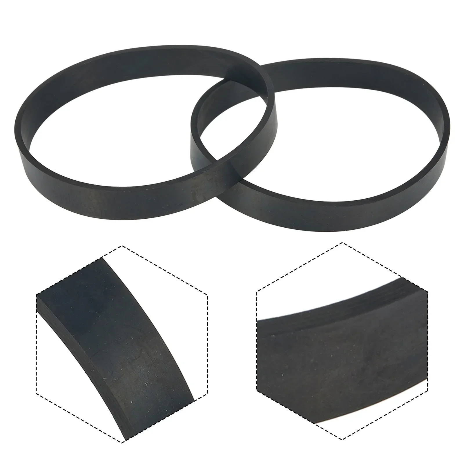 Keep your Compact Turbo Bagless For Bissell vacuum running smoothly with these rubber replacement belts 1604895