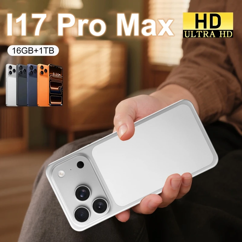 Funda de silicona de alta calidad para i17 Pro Max 2026, cubierta a prueba de golpes de 7.3 pulgadas, accesorios para teléfonos móviles qd1