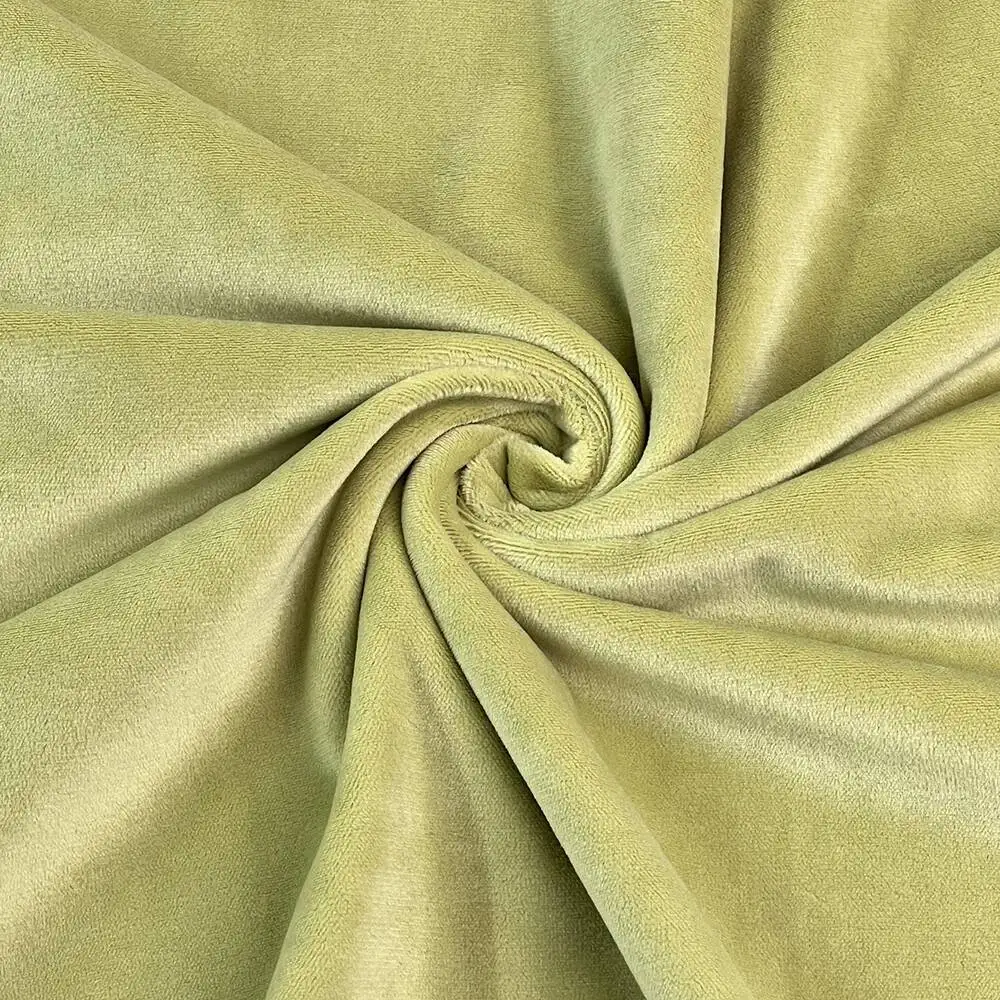 Sewbato 1mm Stretch Minky Crystal Super Soft Short Plush Fabric DIY Fabric Plush Doll Body Soft Fabric 45x50cm Eco Plush Fabric - view 2