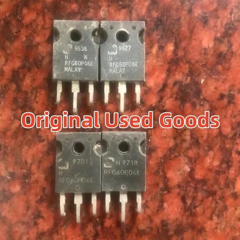 10Pcs/Lot RFG60P06 RFG60P06E RFG60P06L 60V 60A P-Channel Power MOSFET TO-247