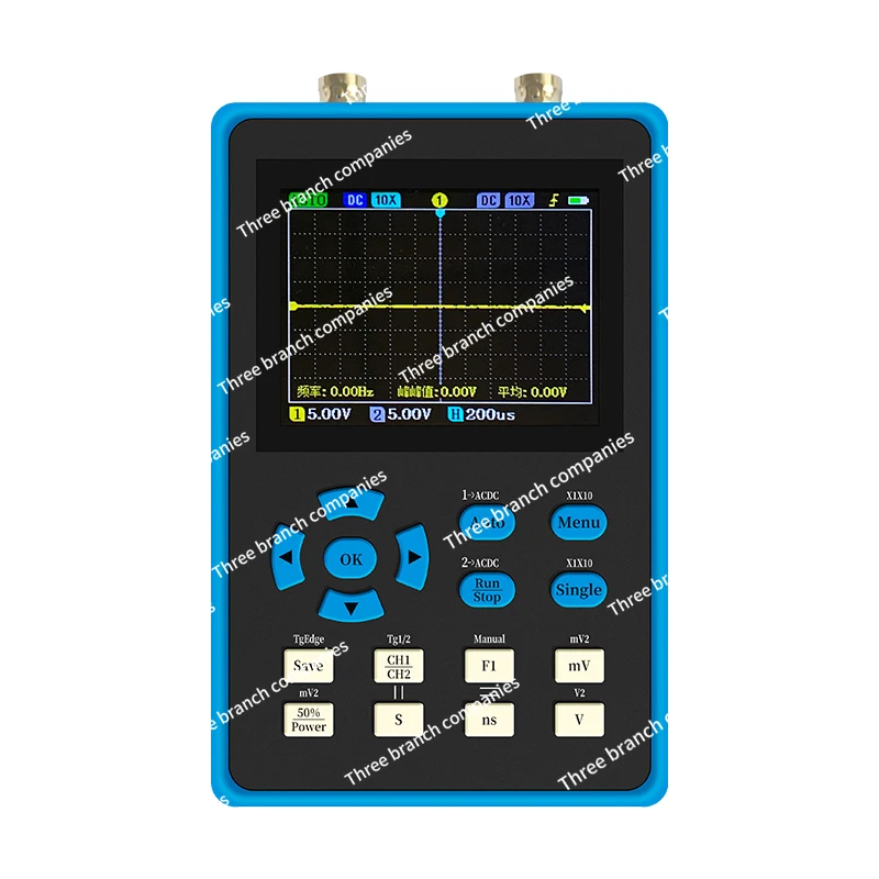 Handheld Digital Oscilloscope Dual-Channel Mini Small Portable Instrument Auto Repair 120M