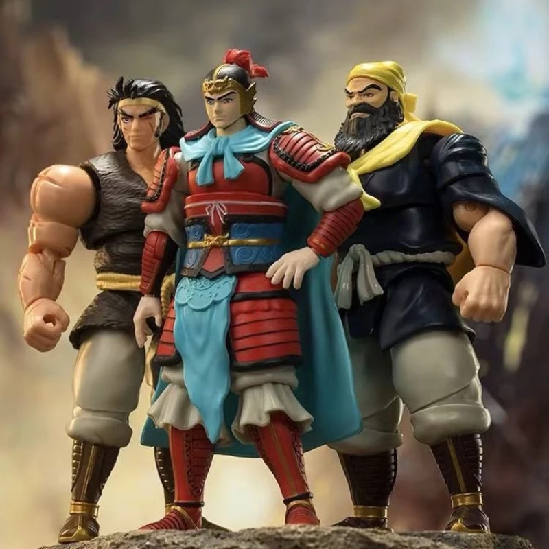 

52TOYS can animal human model mecha figure swallows the world Zhang Fei Liu Bei Guan Yu in stock