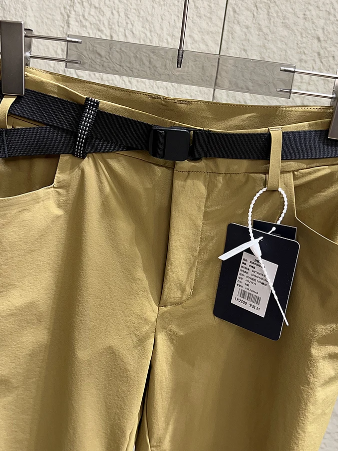 Outdoor Men's Lightweight Breathable Water-Resistant Casual Five-Part Pants Shorts DWR Windproof Summer Leisure Shorts
