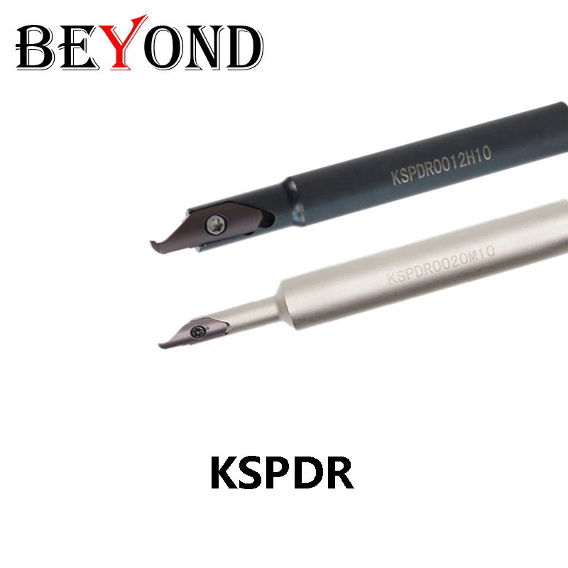 

BEYOND KSPDR Small Bore KSPDR Face Slotting Tool Bar CNC Large Cutting Depth KSPDR0012H10 KSPDR0016K10 Use Carbide Inserts SPDR