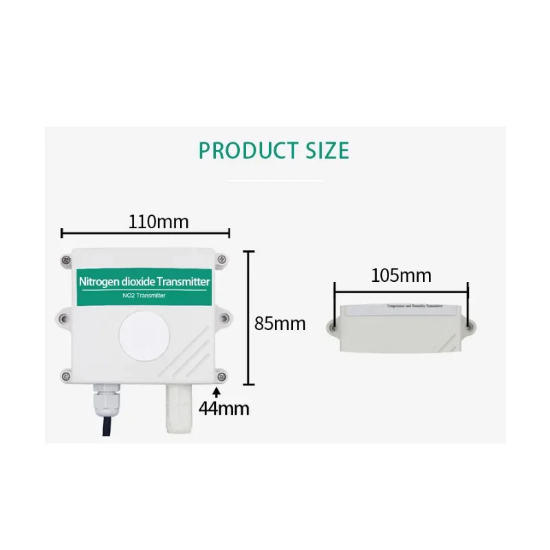 Factory Price High Accuracy Analog RS485 Nitrogen Dioxide Detector Gas Meter No2 Detectors Digital No2 Sensor