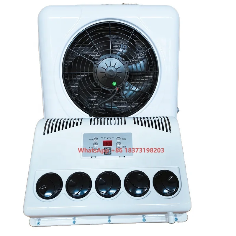 

Truck Van Cabin 12V 24V 12/24 Volt Truck Parking air Conditioner Truck air Conditioner 12v