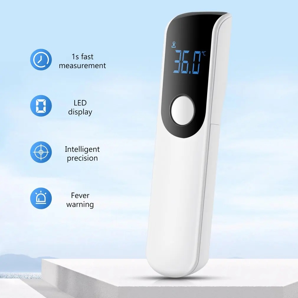 LED Display Electronic Contactless Digital Forehead  Clinical Accuracy  Temperature Meter Fever For Adult ChildNon-contact Body view 6