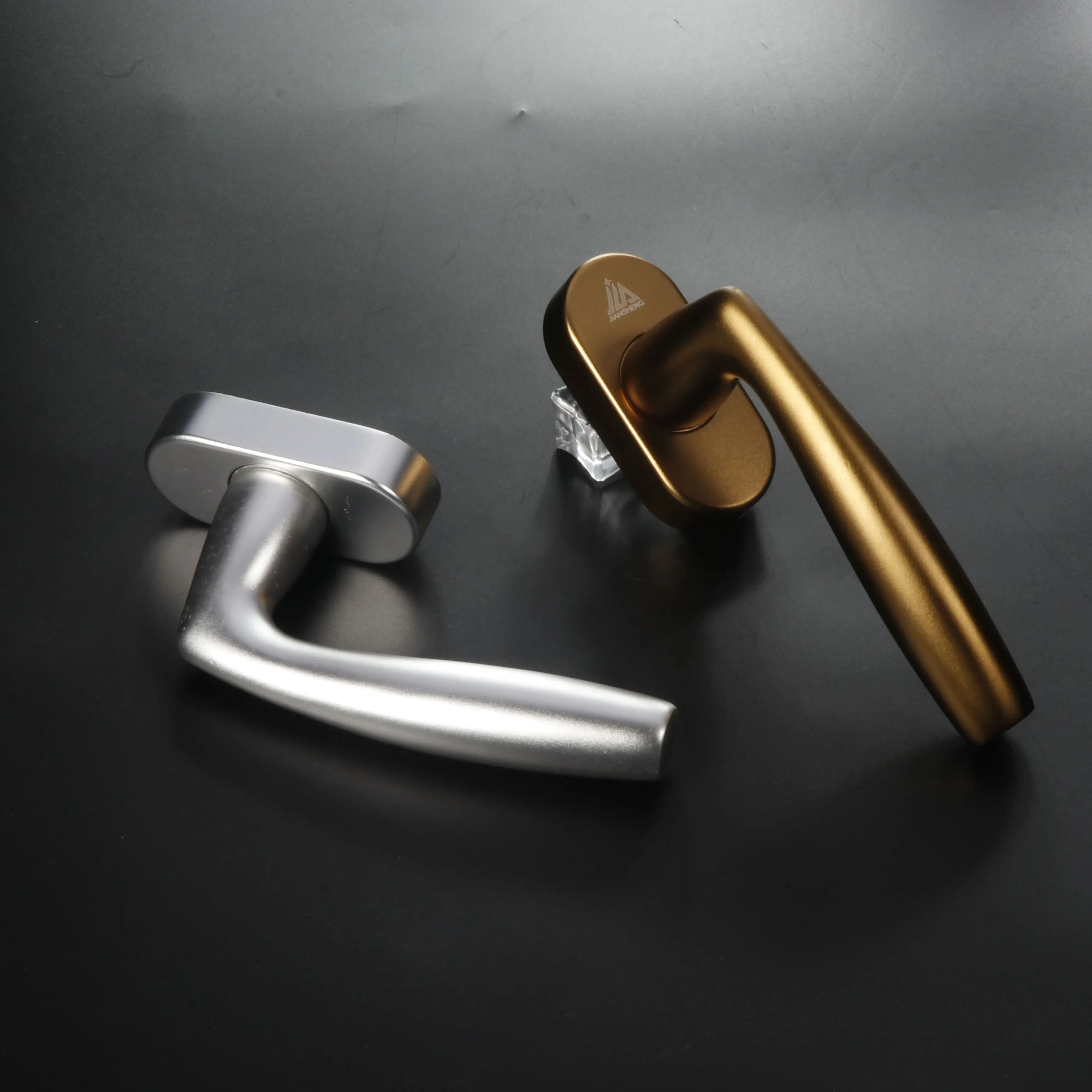 home Handle Square Steel Aluminum Door Window Handles Simple Atmosphere Square type Steel High-end kitchen Spraying Kitchen
