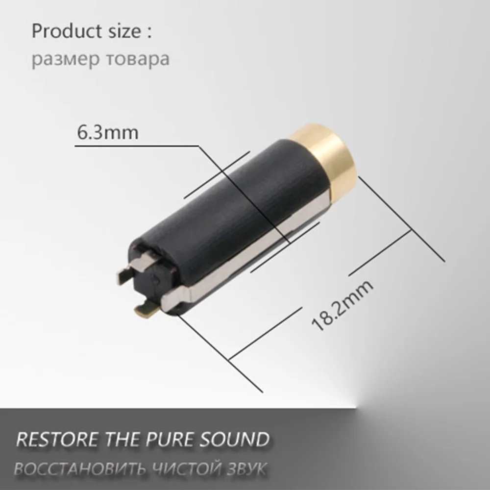 1PC aluminium Jack 3.5mm Audio żeńskie gniazdo 3.5mm 4pole gniazdo Stereo pozłacany przewód złącze słuchawki DIY