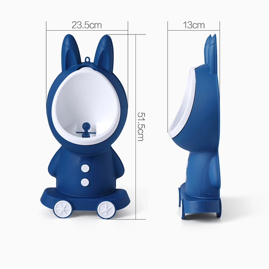 AAM-Baby Boy Potty Toilet Training Children Stand Vertical Urinal Pee Infant Toddler Wall-Mounted Hook Potty Toilet Green