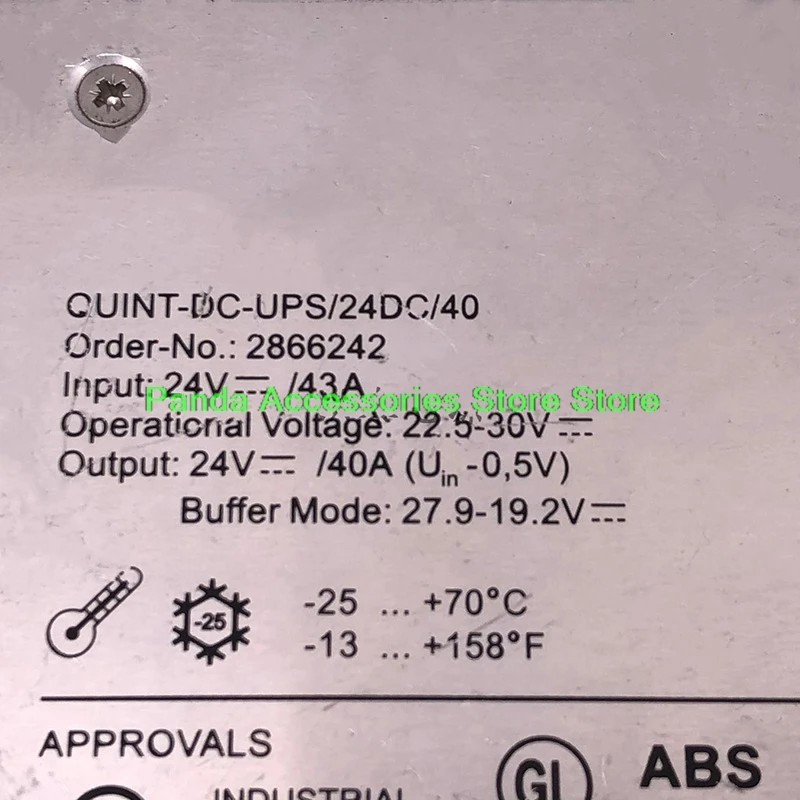 フェニックスのハイパワー,QUINT-DC-UPS/24dc/40 24v/40A 2866242用の高品質で完全にテストされた,迅速な発送