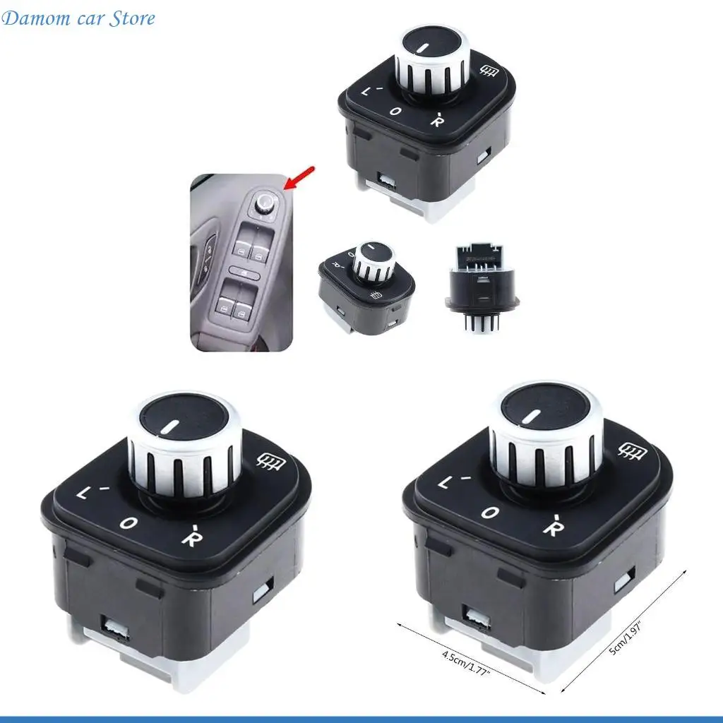 

Электрические зеркала A2UC Регулировать переключатель заднего вида кнопка управления зеркалом 5ND959565B