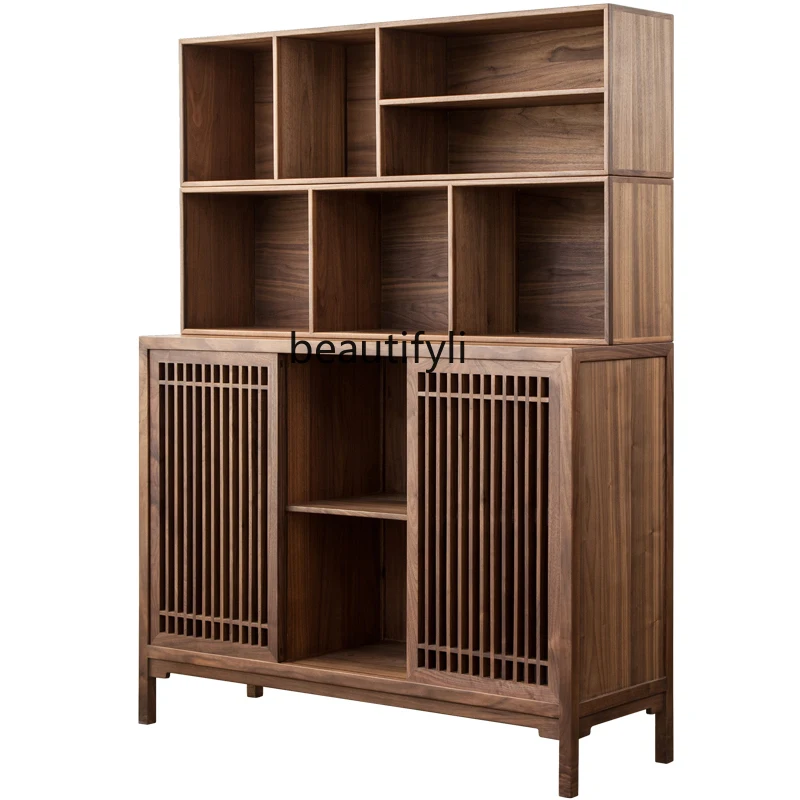 

New Chinese solid wood, storage cabinets, lockers, living room, side cabinets, furniture, home furnishing