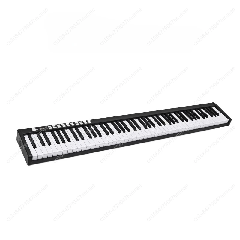 

Portable Piano 88-key electronic piano, folding electronic piano MIDI keyboard Bluetooth rechargeable piano