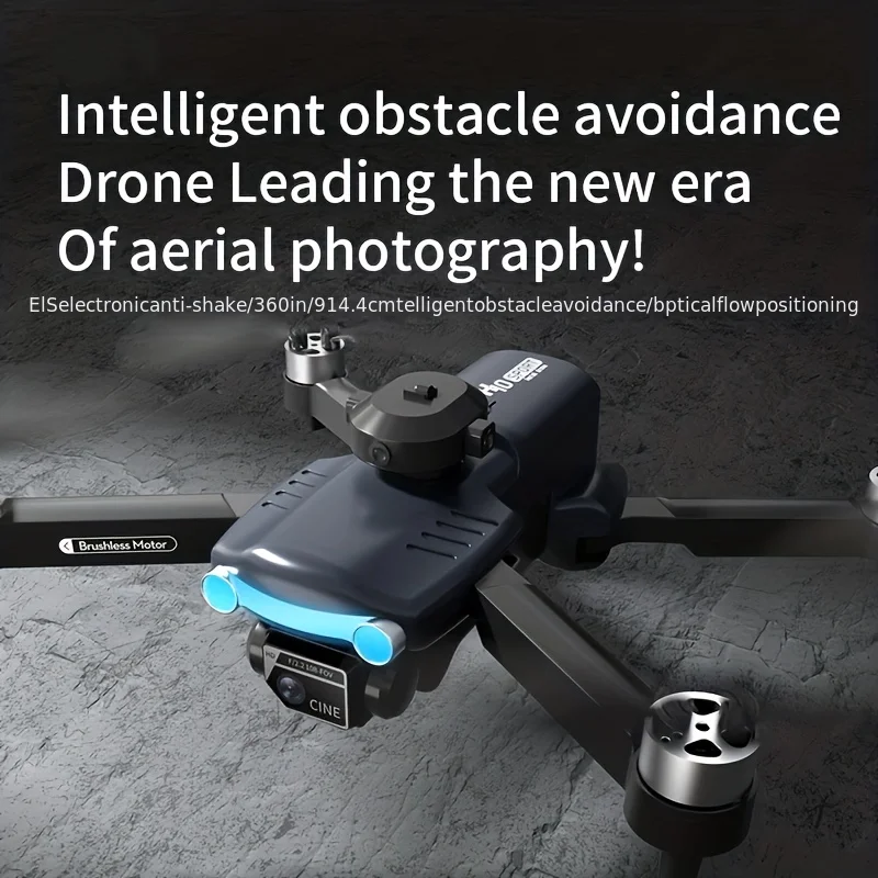 

H10 UAV Brushless Motor Optical Flow Belt Full Obstacle Avoidance Four Axis Remote Control Toy Aircraft