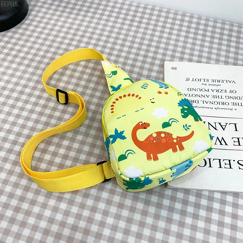 Bolso de mensajero con estampado de dinosaurio para niños, Cartera de bebé para mujer, monedero para madre, bolsos para niños, bolso de pecho para niña