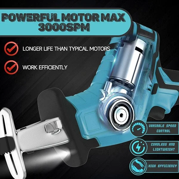 Cordless Reciprocating Saw for - Metal Saw Reciprocating ulasan dan harga