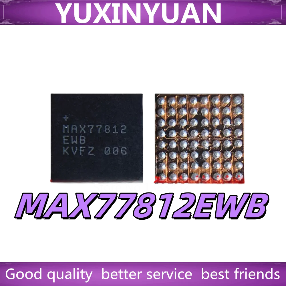 

5/PCS New Original MAX77812EWB+T MAX77812EWB MAX77812 EWB BGA Power chip In Stock