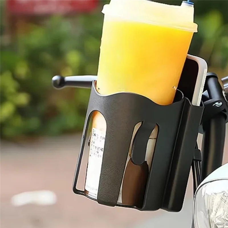 

YSUN-Universal Baby Stroller Cup Holder With Mobile Phone Slot, Fits Electric Car & Bicycle, Water Bottle Holder