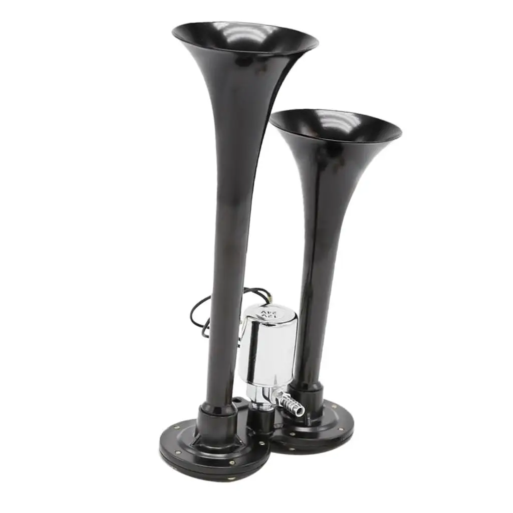 

12V-24V Air Horn Triple Trumpet Train for Car Truck Boat RV LOUD