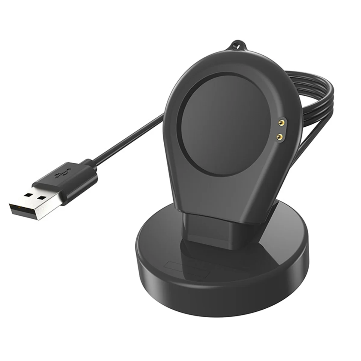

Smartwatch Dock Charger Stand Adapter USB Charging Cable Power Charge for Xiaomi Watch 2/2 Pro/S3/S2 46mm 42mm Black BH