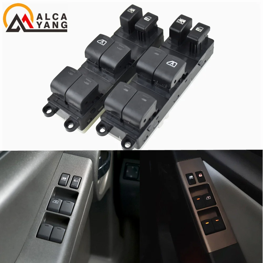 Car Electric Power Master Control Window Switch For Nissan Frontier 2005 2006 2007 2008 2009 2010 2011 Xterra 2005 2006 2007