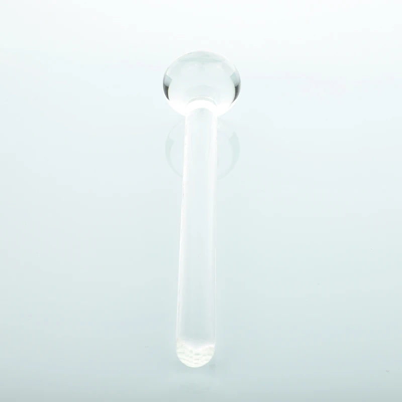 Hand Blown Simple Style Artificial Clear Glass Dick/Artificial Glass Dildo/Artificial Glass Penis for Sex Seller Distribution