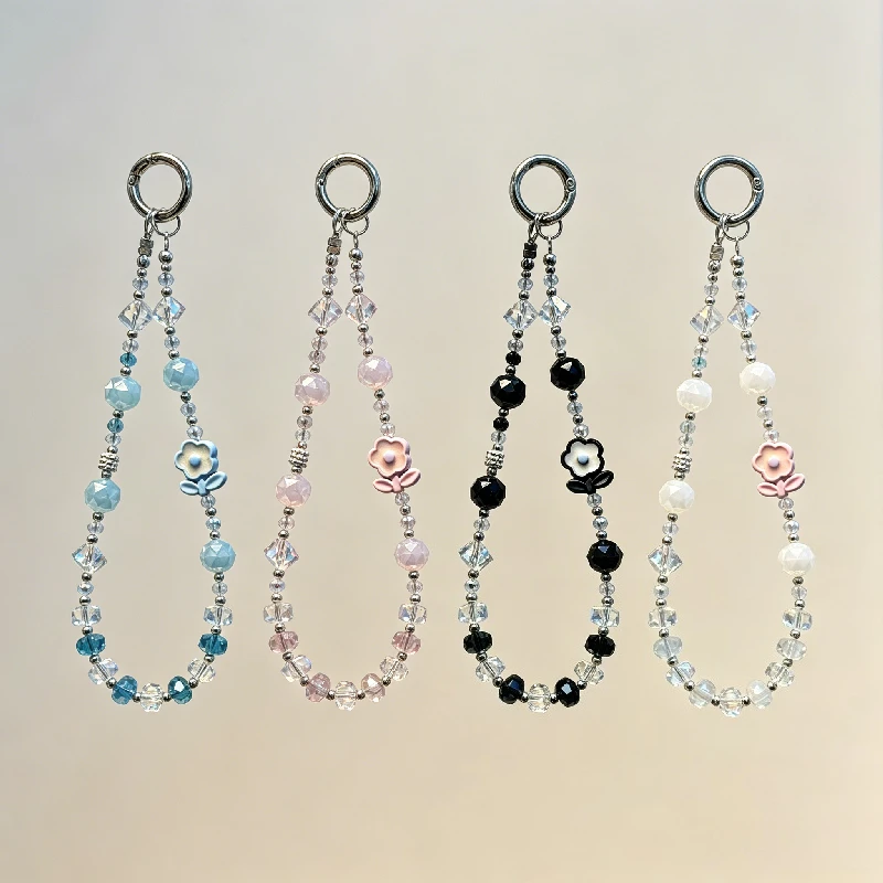 

Cute and Creative Flower Mobile Phone Case Lanyard, Design Sense Trendy Versatile Bag Lanyard