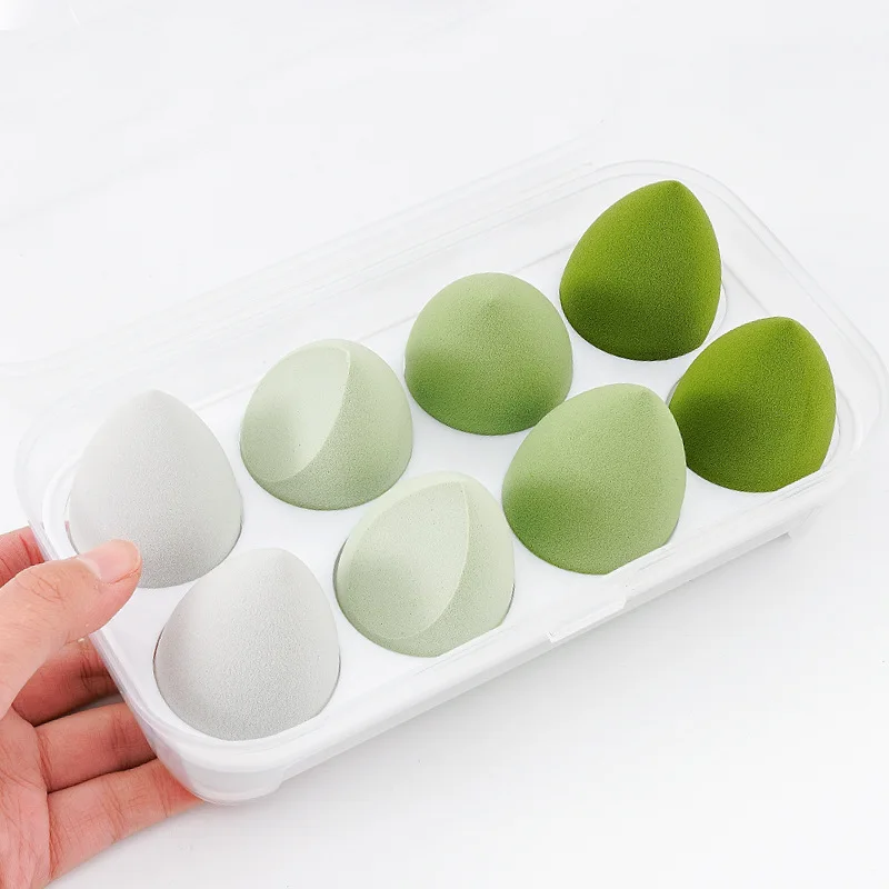 Makeup Sponges Blender Sponges Set Latex Free Makeup Blenders for Foundation Concealer Liquid Cream and Powder (8Pcs)