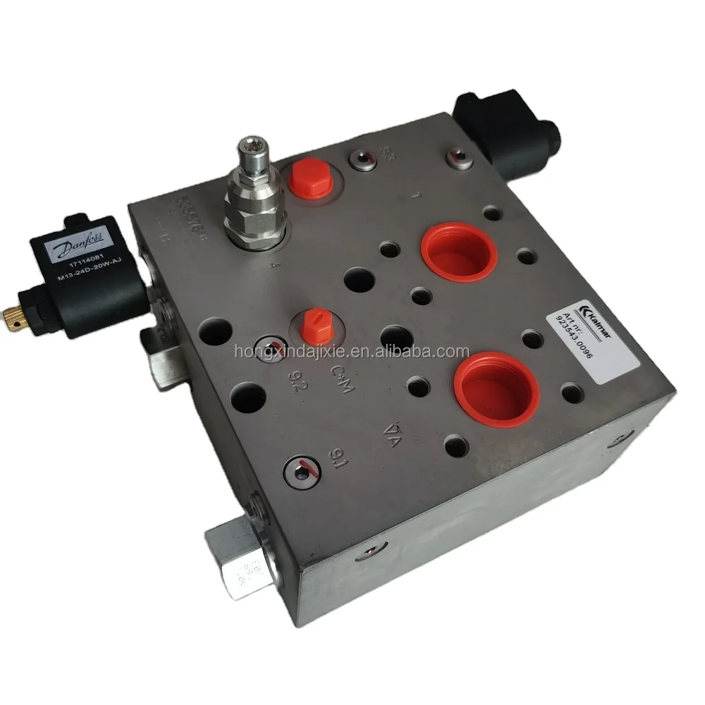

Kalmar Parts VALVE PLATE,LIFT 923543.0096 ,923543.0026,9235430026, 9235430096 Lifting Hydraulic Valve Manifolds Reach Stacker